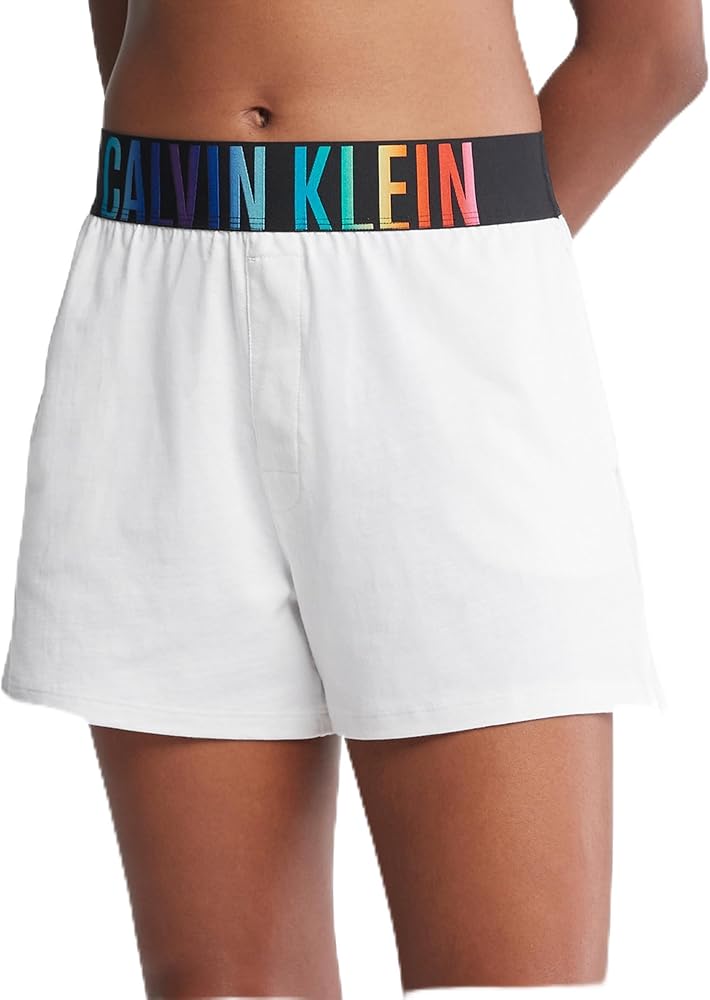 Calvin Klein womens Intense Power Pride Lounge Sleep Shorts