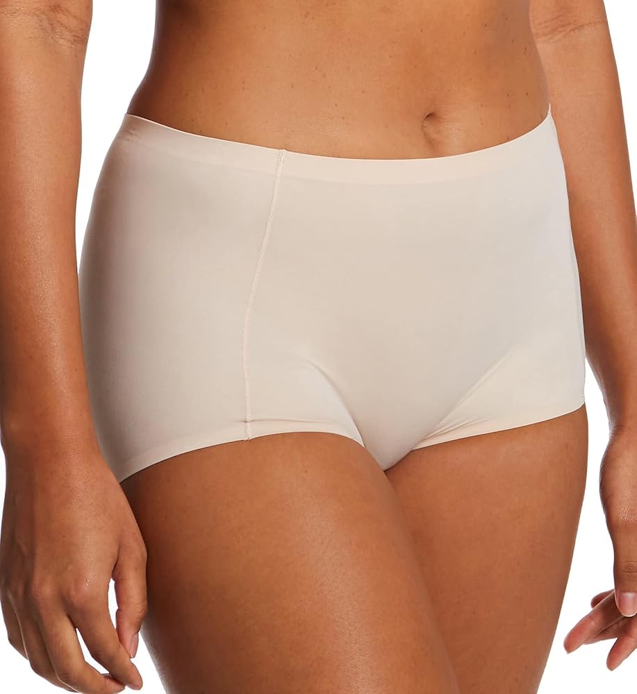 Bali Women's Soft Touch Boyshort Panty, DFSTBS, Almond, 9