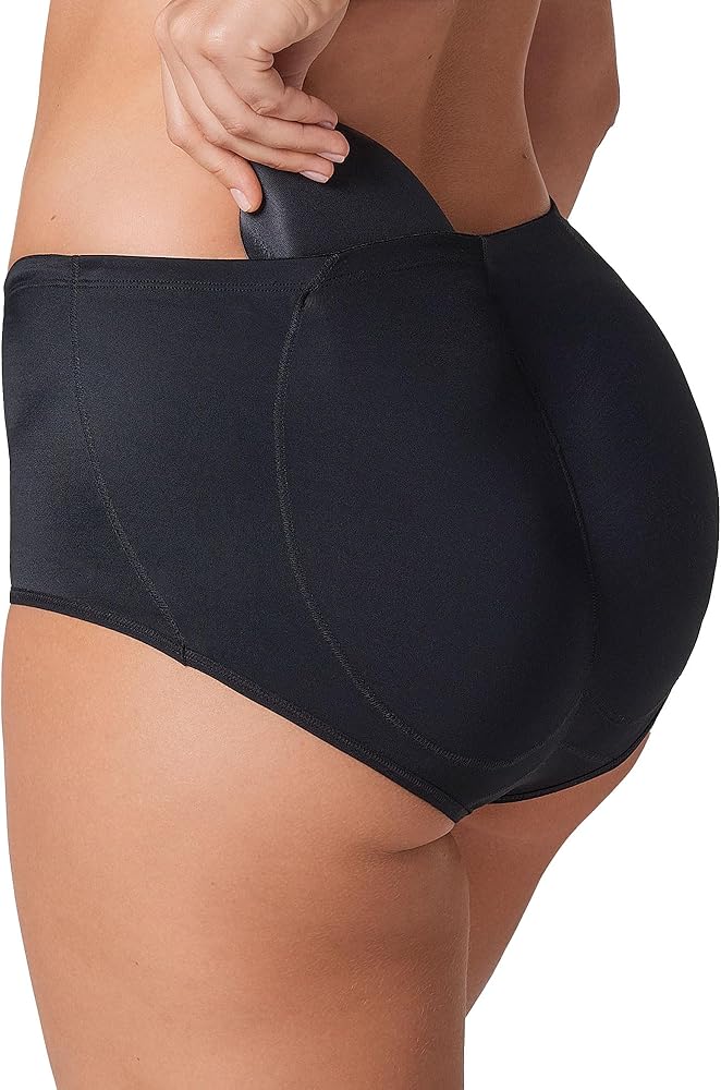 Leonisa Butt Lifting Shapewear Booty Lifting Panties for Women - Shaper Shorts and Boyshort with Butt Pads