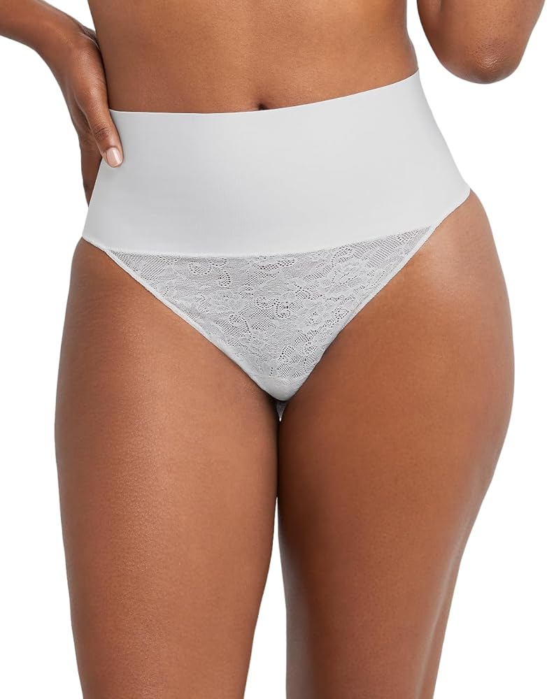 Maidenform Womens Lace Thong Shapewear