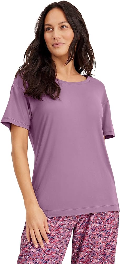 Jockey Women's Sleepwear Soft Essentials Short Sleeve Tee