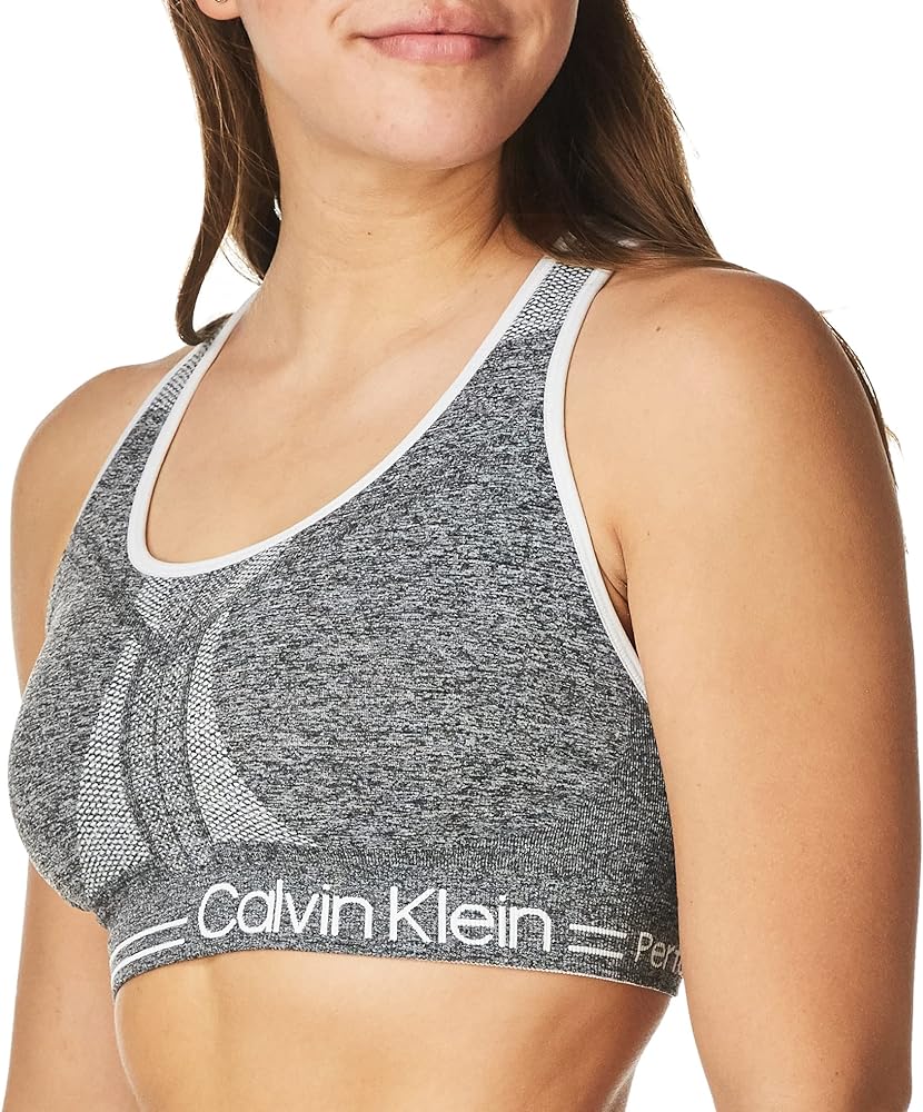 Calvin Klein Women's Medium Impact Reversible Sports Bra