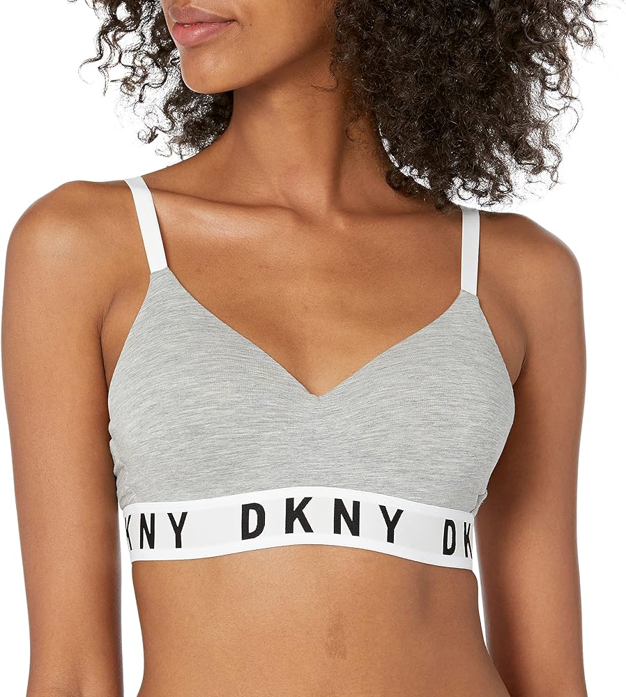 DKNY Women's Cozy Boyfriend Wirefree Pushup Bra