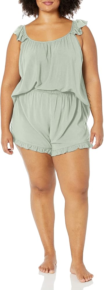 City Chic womens Plus Size Wren Pj Set