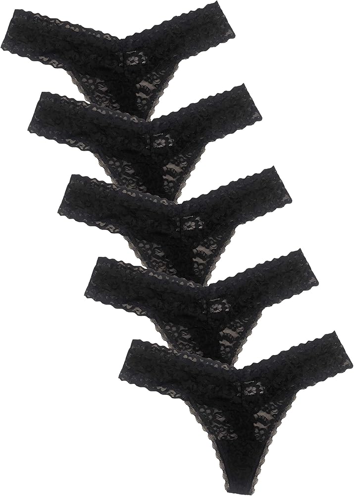 Luna & Sun Women Lace Underwear Soft Sexy Thongs