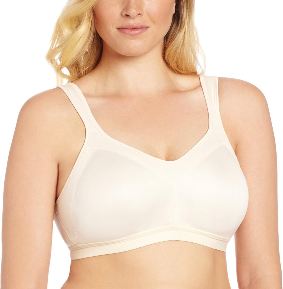 Playtex 18 Hour Active Lifestyle Wirefree Bra_36C_Light Beige