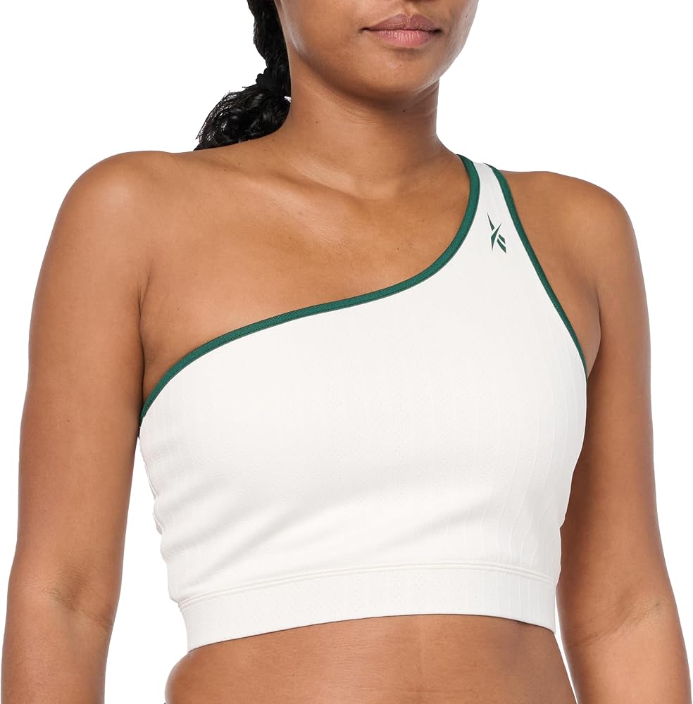 Reebok Women's Classics Q2 Court Sport Asym Bralette