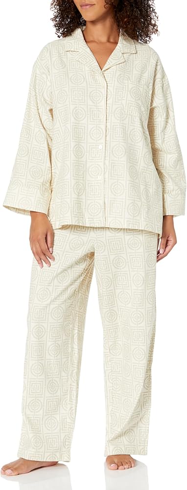 Natori Women's Notch Pj Set Length: 28"/Inseam: 29"