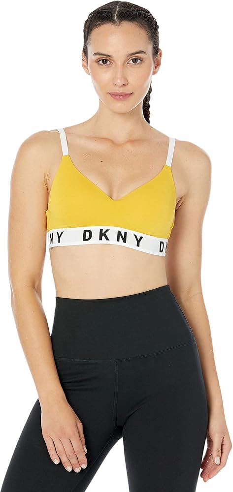 DKNY Women's Cozy Boyfriend Wirefree Push Up Bra