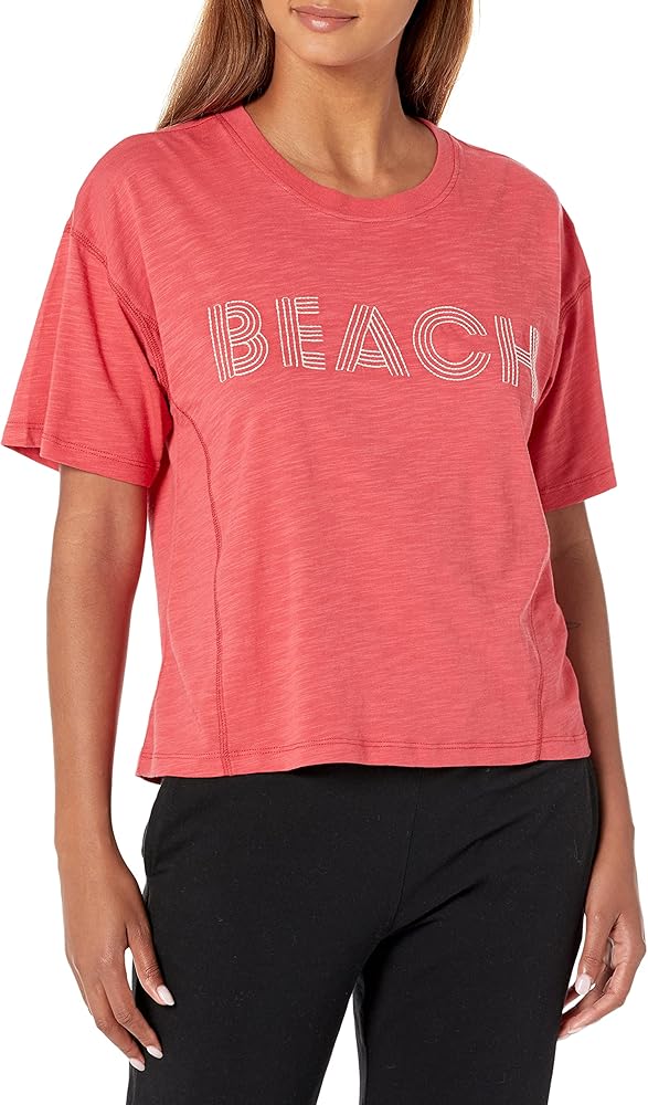 PJ Salvage Women's Loungewear Rocket Beach Short Sleeve T-Shirt