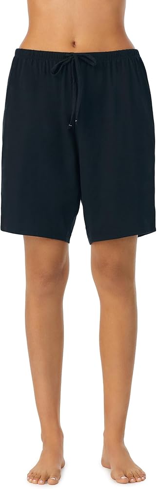 Nautica Womens Sleep Bermuda Shorts - Lightweight, Breathable Pajama Bottoms - Cotton Knit Jersey Sleepwear and Loungewear