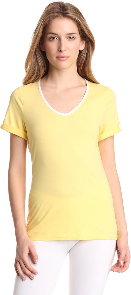 Nautica Sleepwear Women's Short Sleeve V-Neck Tee