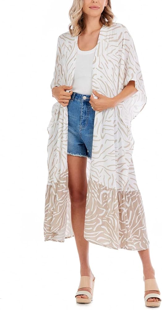 Mud Pie Women's Lorena Kimono