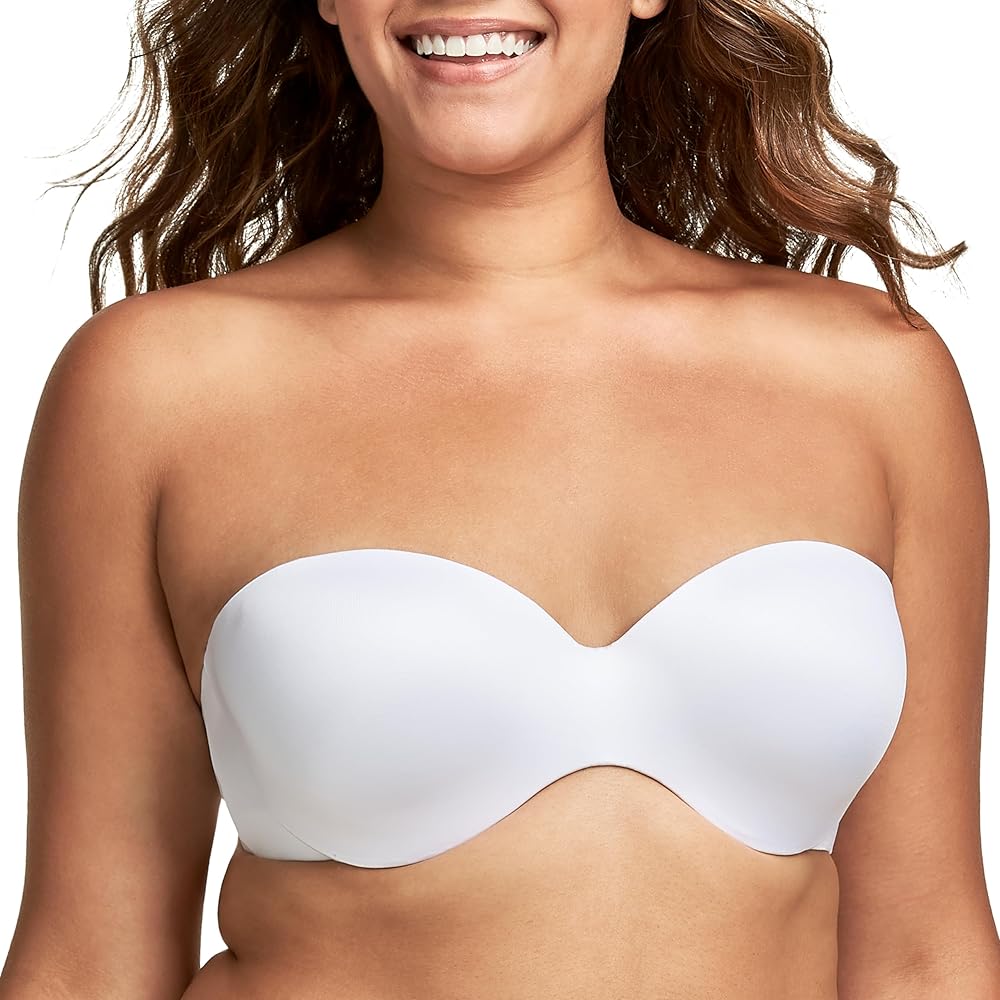 Maidenform Womens Full Coverage Strapless Underwire Bra