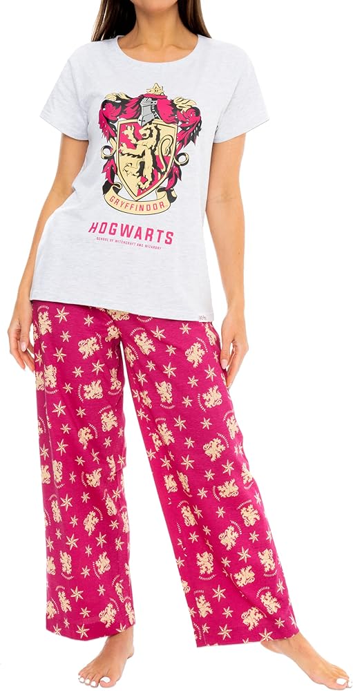 Harry Potter Womens Pajamas Hogwarts