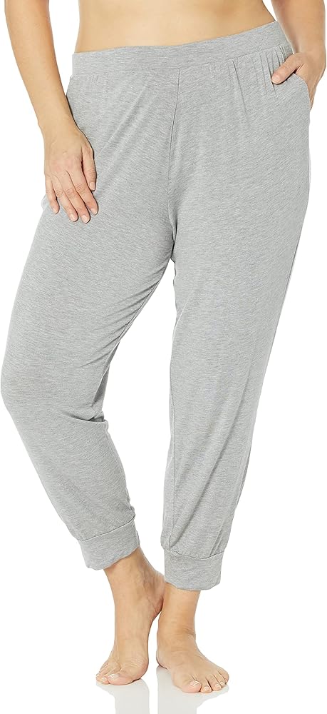 Amazon Essentials Women's Knit Jersey Jogger Sleep Bottom