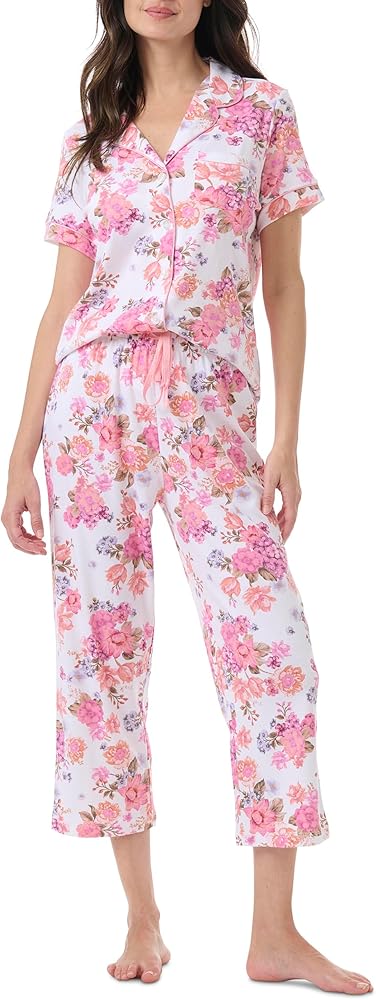 Karen Neuburger Women's 2pc Capri Gf Pj Set