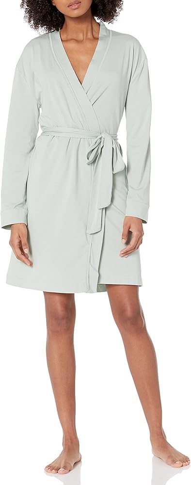 Amazon Aware Women's Relaxed-Fit Cotton Modal Robe (Available in Plus Size)