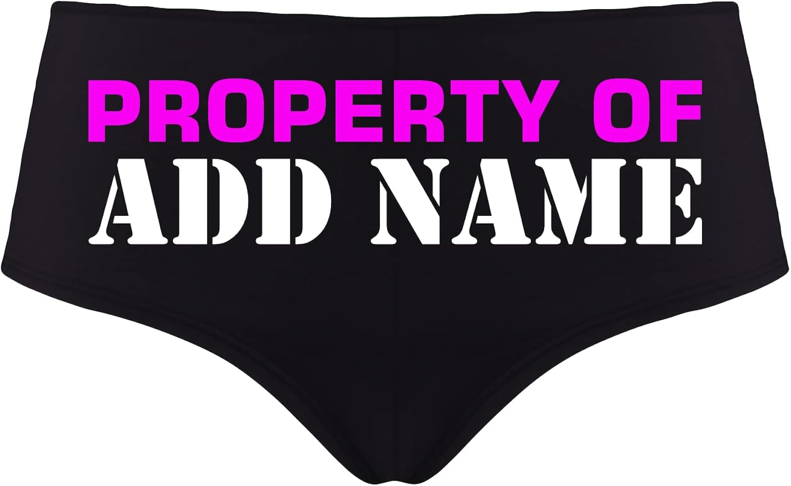 SGR Custom Property of Daddy Panties, Premium Cotton, Naughty Panties for Women, Sexy Gifts for Wife