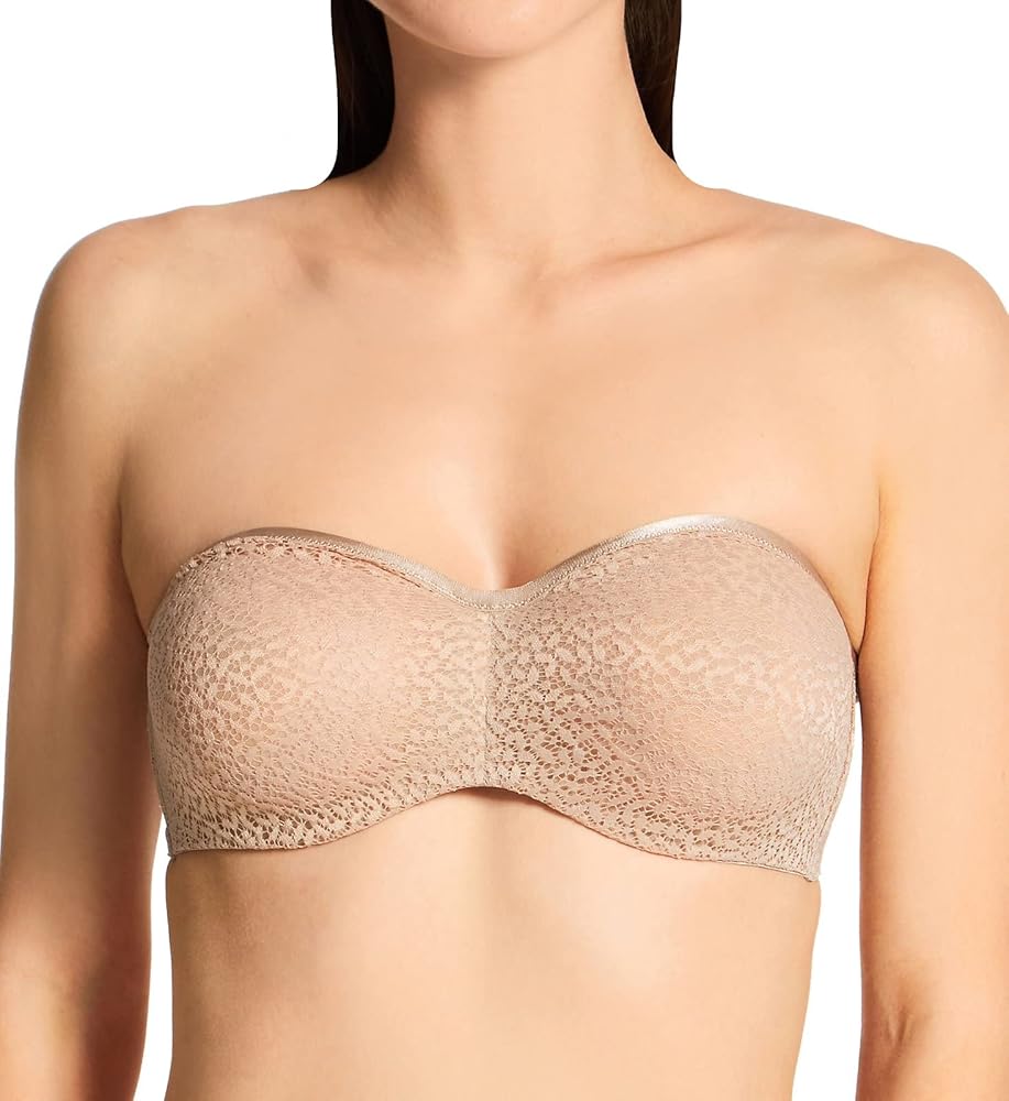 DKNY Women's Modern Lace Unlined Strapless Bra