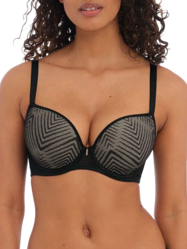 Freya Women's Tailored Underwire Molded Plunge T-Shirt Bra