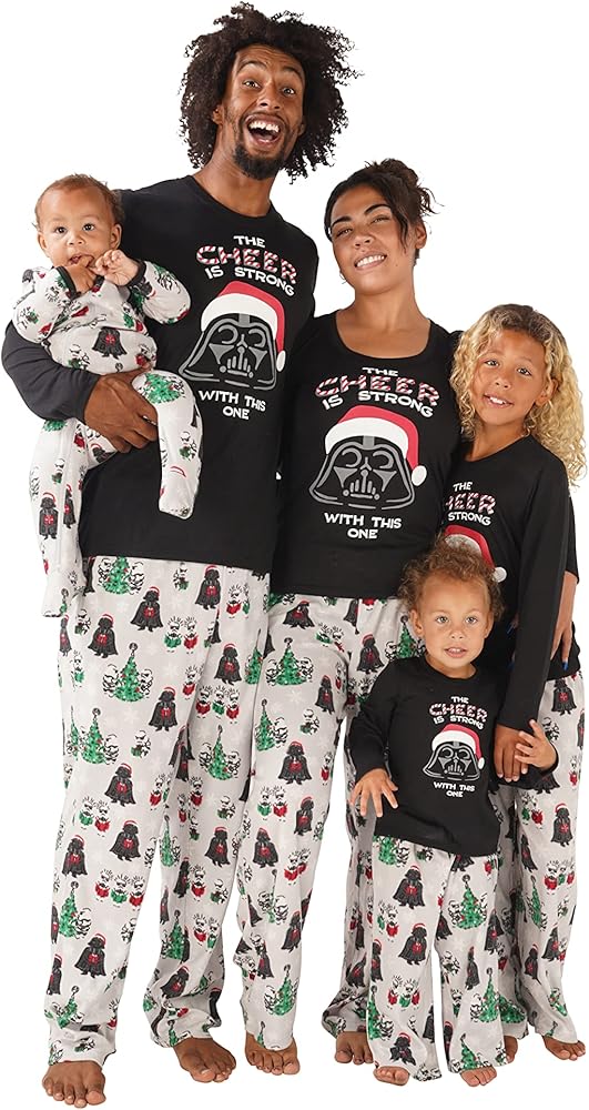 Nite Nite Munki Munki Family Matching Holiday Star Wars Pajama