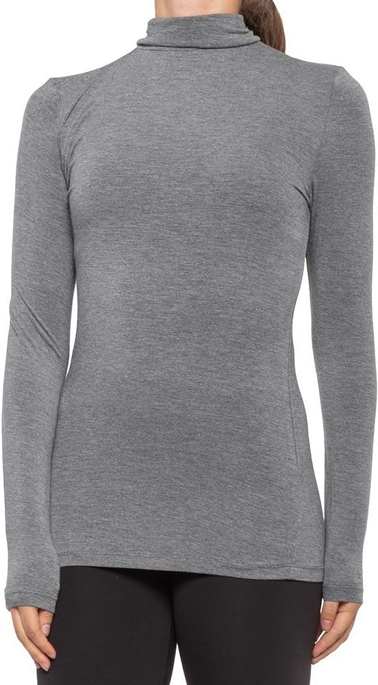 Cuddle Duds Women's Softwear with Stretch Long Sleeve Turtle Neck Top