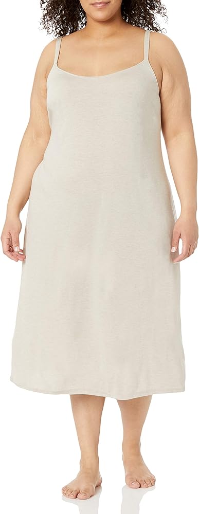 Natori Women's Shangri-La Solid Knit Gown Nightgown nightshirt