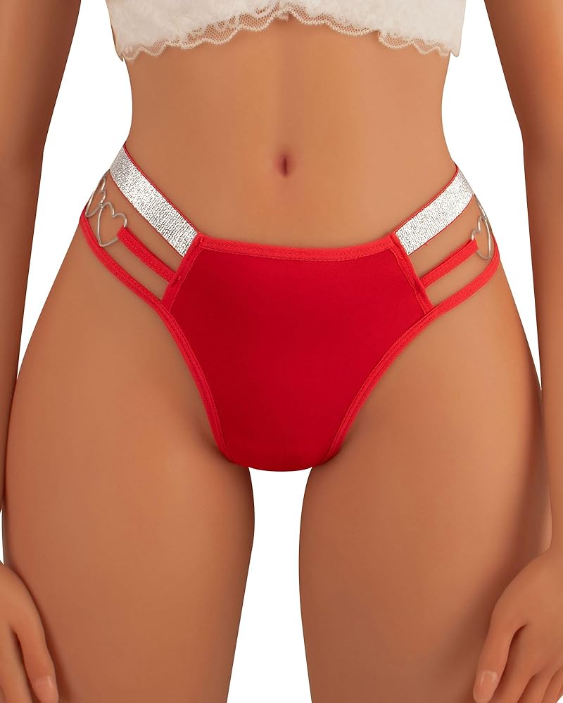 Women's Shine Strap Underwear Sexy Comfortable Panties Underwear