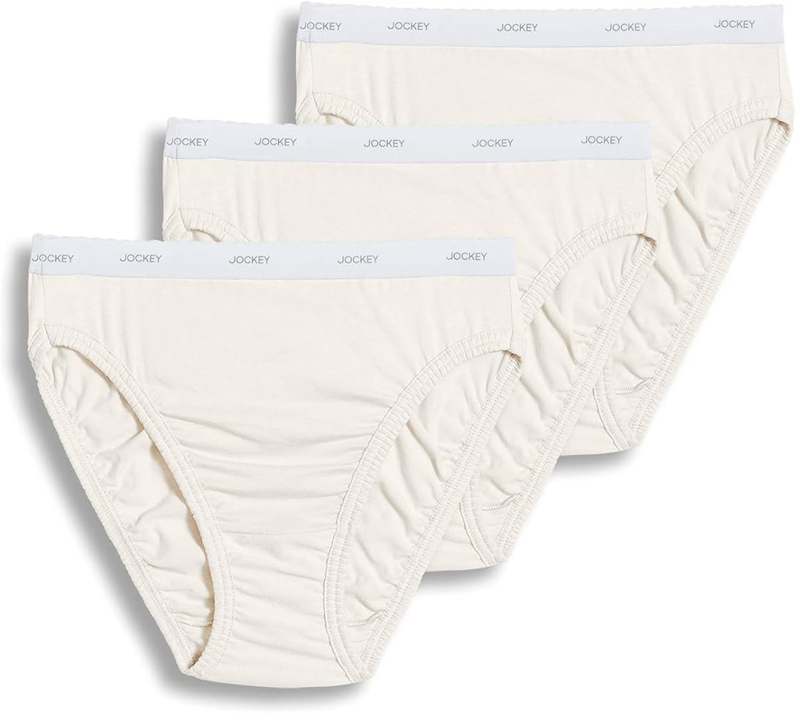 Jockey Women's Underwear Plus Size Classic French Cut - 3 Pack