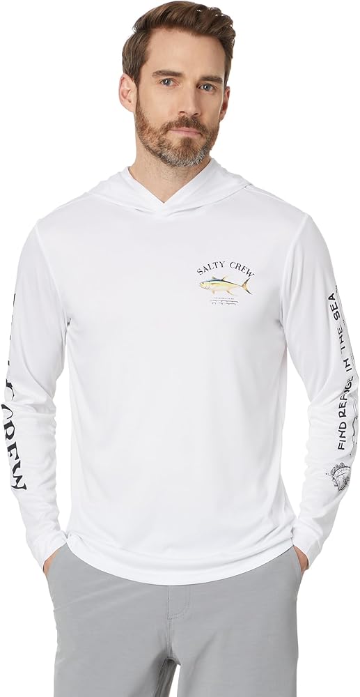 Salty Crew Ahi Mount Hood Sunshirt White LG