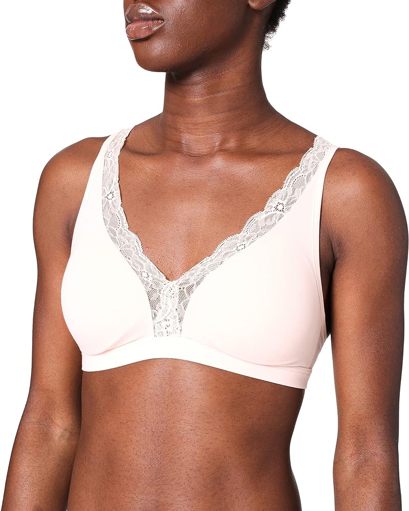 HANRO Women's 72431 Cotton Lace Soft Cup Bra