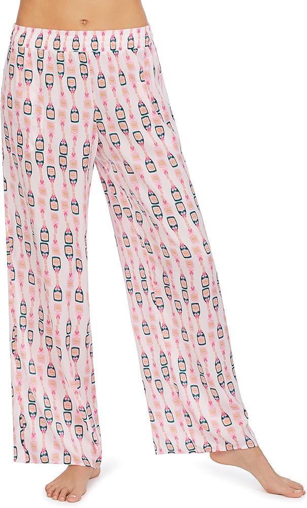 Shady Lady Womens Sleepwear Long Pajama Pant with Side Seam Pockets