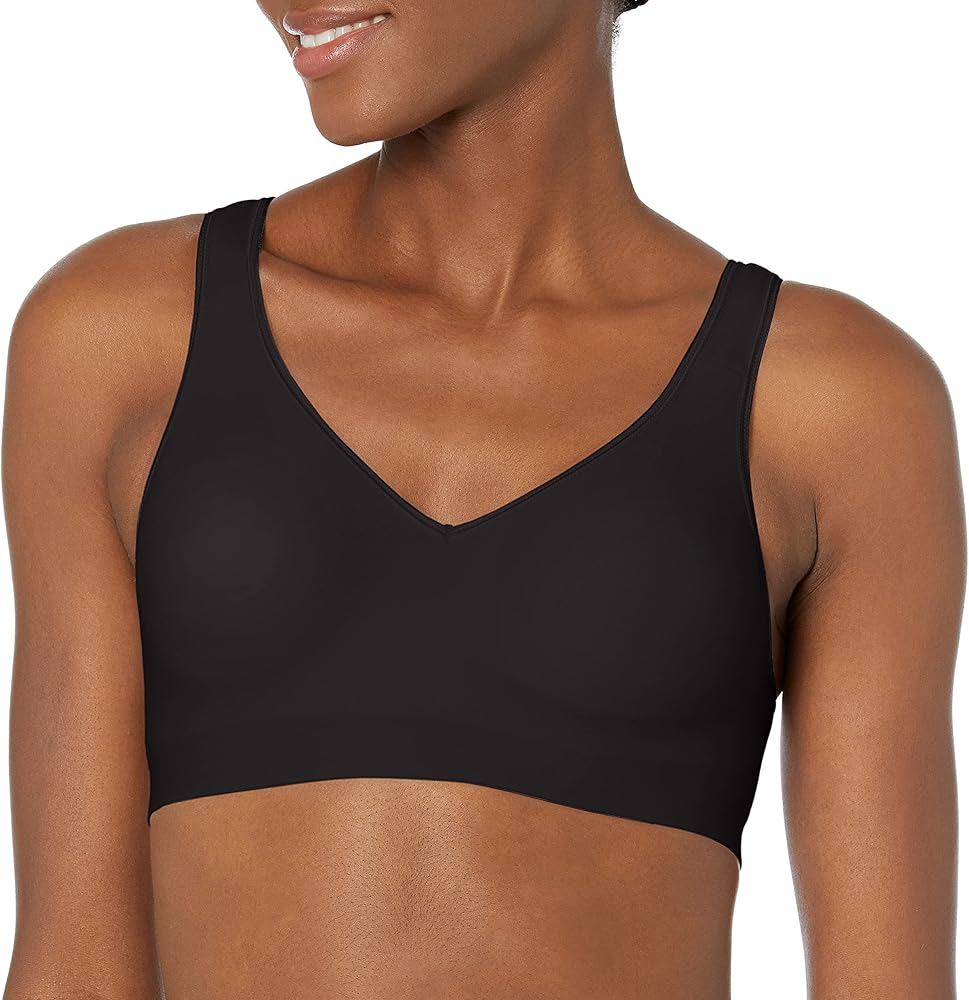 Comfort Evolution ComfortFlex Fit Wirefree Bra_Black_3XL