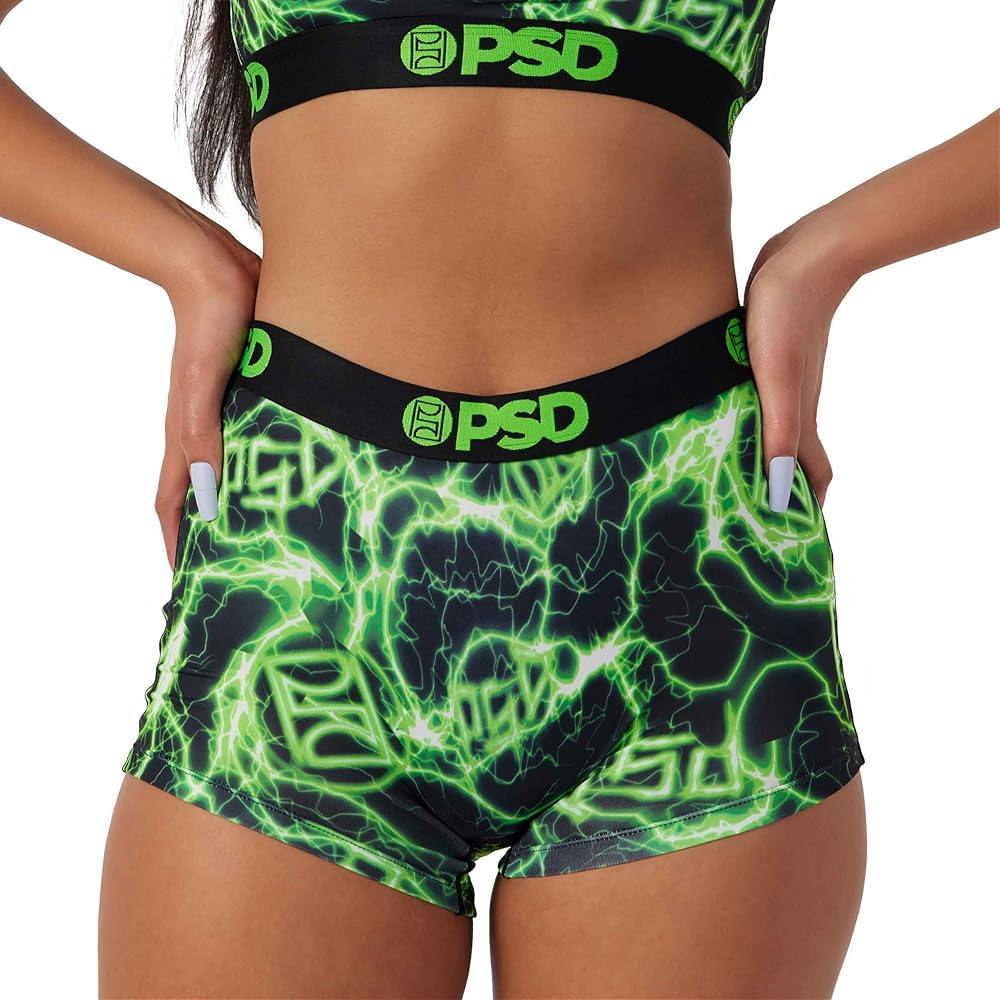 PSD Women's DC Comics Boy Shorts - Full Coverage Women's Underwear - Comfortable Stretch Panties for Women