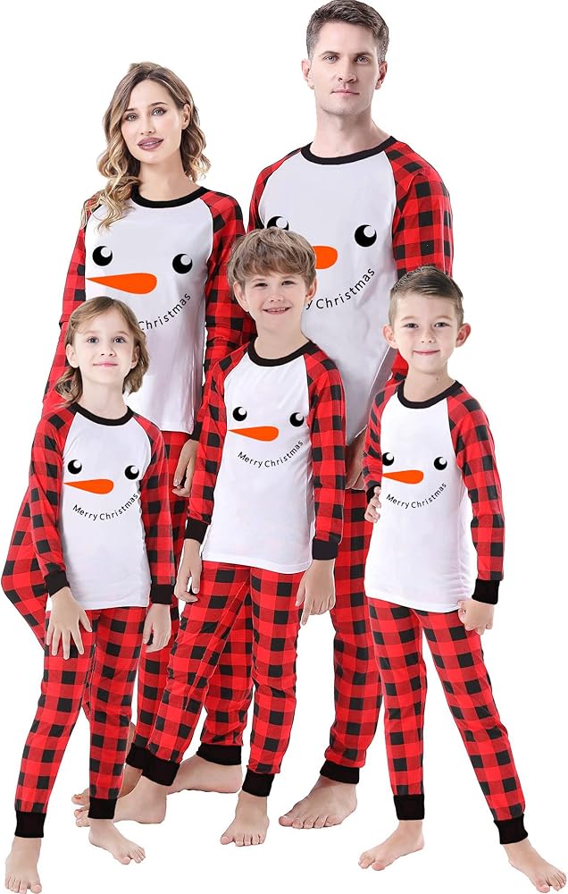 Dolphin&Fish Family Matching Christmas Pjs Christmas Boys Girls Holiday Pajamas Kids Sleepwear