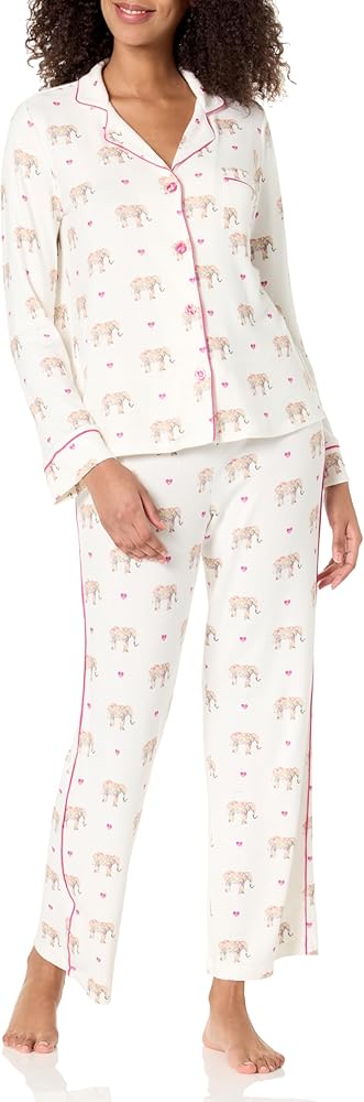 PJ Salvage Women's Loungewear Love You a Ton Pajama Pj Set