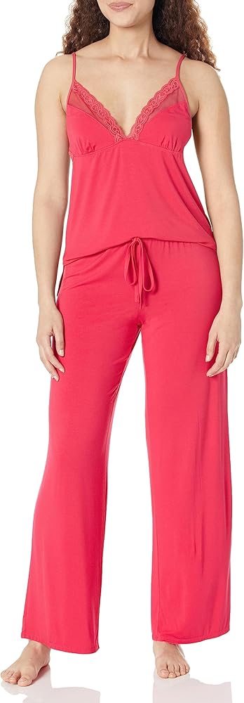 Natori womens Cami Pj Set Length: 24"/Inseam: 31" Pajama Set