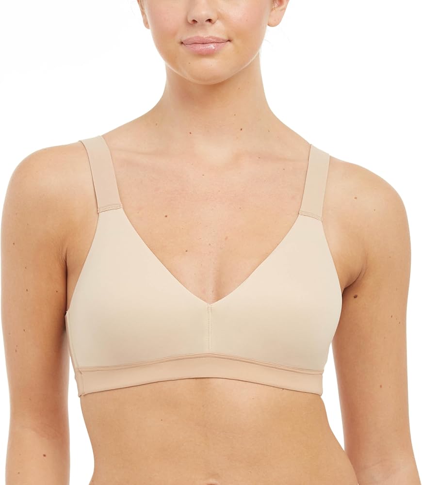 SPANX Bra-llelujah Lightly Lined Bralette - Wire-Free Bra - Comfortable Support - Wireless Bra - Dig-Free Straps