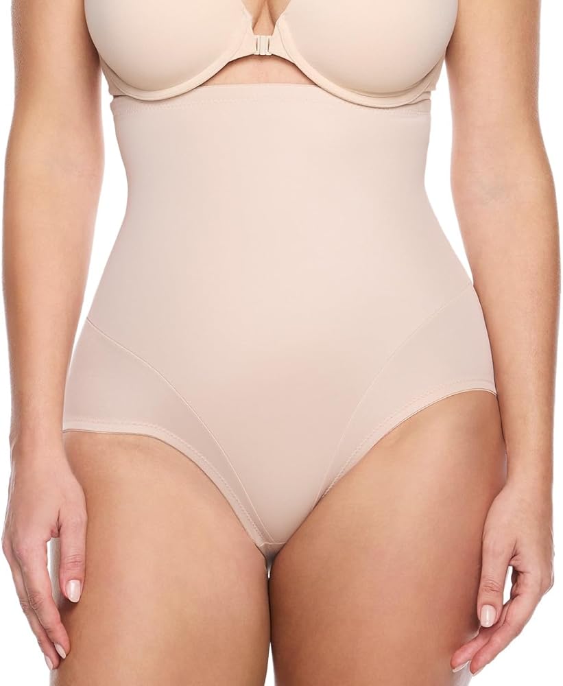 Naomi and Nicole Women's Back Magic Firm Control Hi Waist Brief