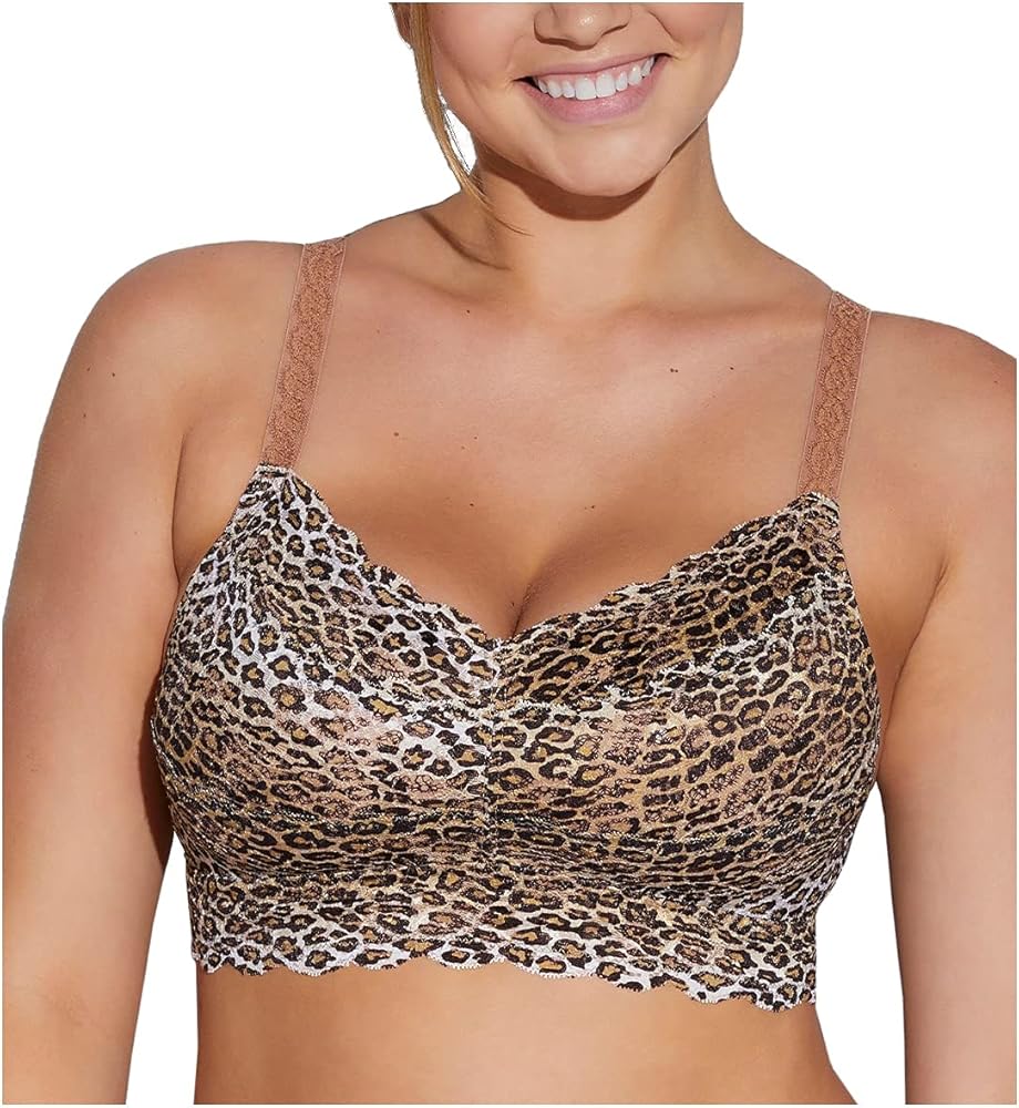 Cosabella Womens Say Never Printed Curvy Sweetie Bralette