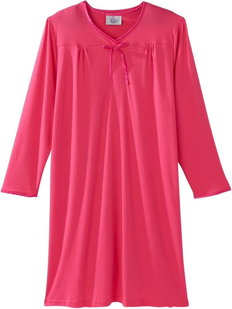 Silvert's Adaptive Clothing & Footwear Women's No Peek Hospital & Home Care Gown