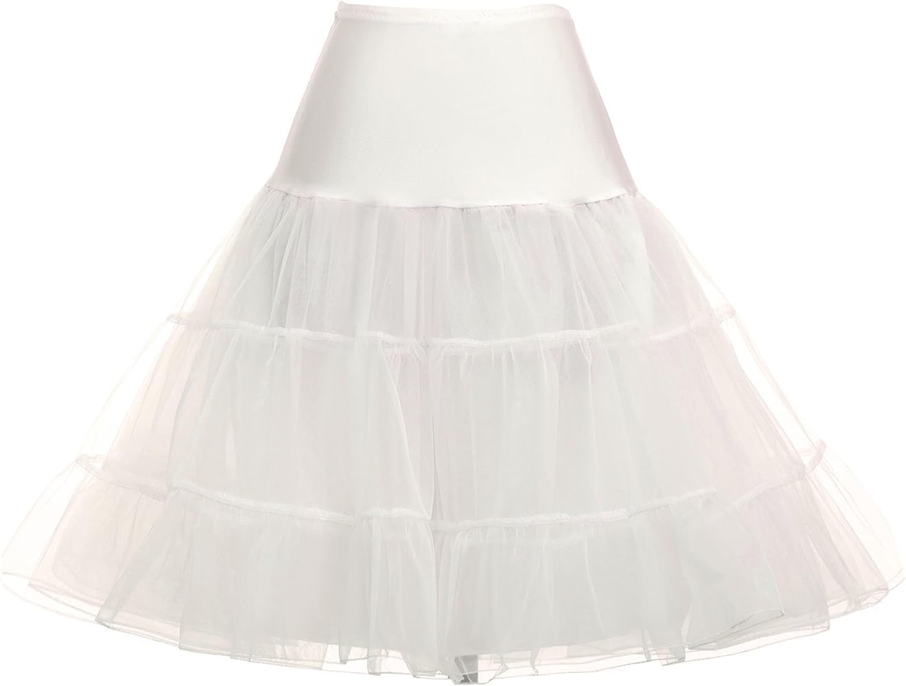 GRACE KARIN 50s Petticoat Skirt Dress Crinoline Tutu Underskirts for Women