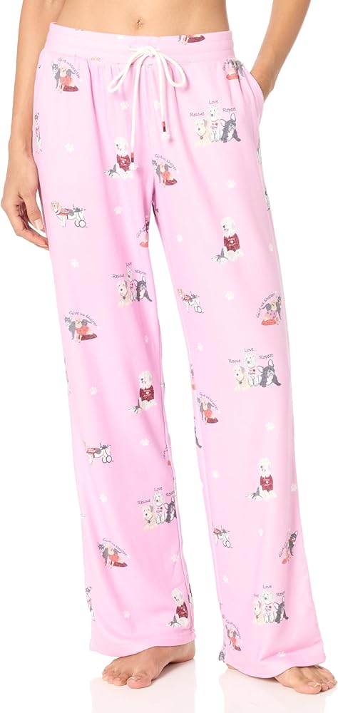 PJ Salvage womens Loungewear Rescues Are My Favorite Breed Pant