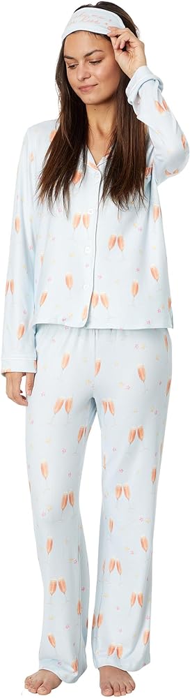 PJ Salvage Women's Loungewear You Had Me at Rose Pajama Pj Set