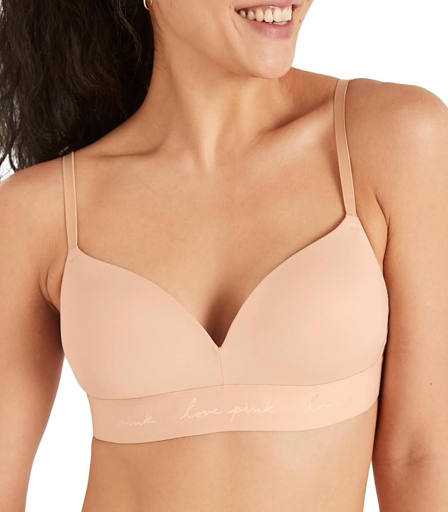 Victoria's Secret Women's PINK Wear Everywhere Push Up Wireless Bra, Bras for Women (32A - 38DDD)