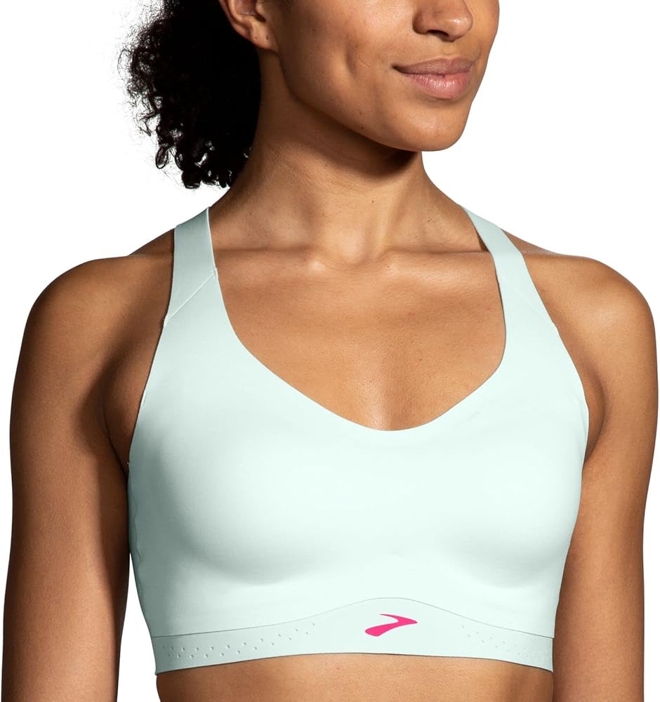 Brooks Women’s Strappy 2.0 Sports Bra for Running, Workouts & Sports with Medium Support