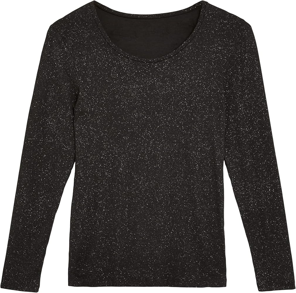 Marks & Spencer Women's Sparkle Heatgen Thermal Long Sleeve Top