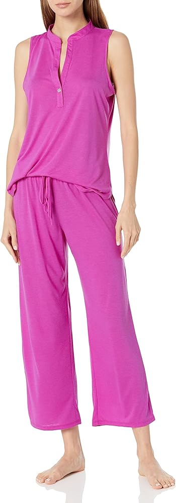 N Natori womens Tank Pj Set Length 26" Inseam 26" Pajama Set