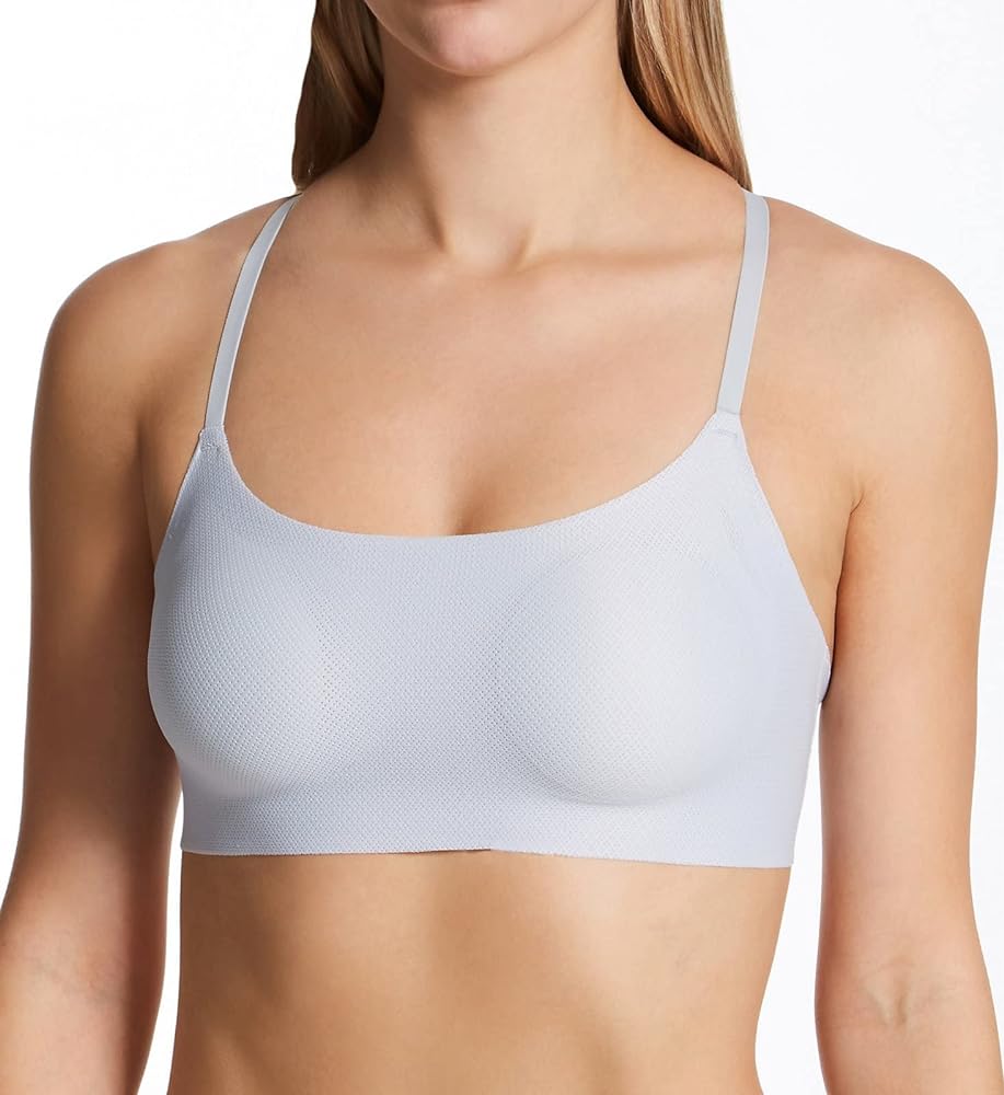 Hanes Women's Ultra Light Comfort Racerback Bra, DHHU43, Sterling Grey, XL